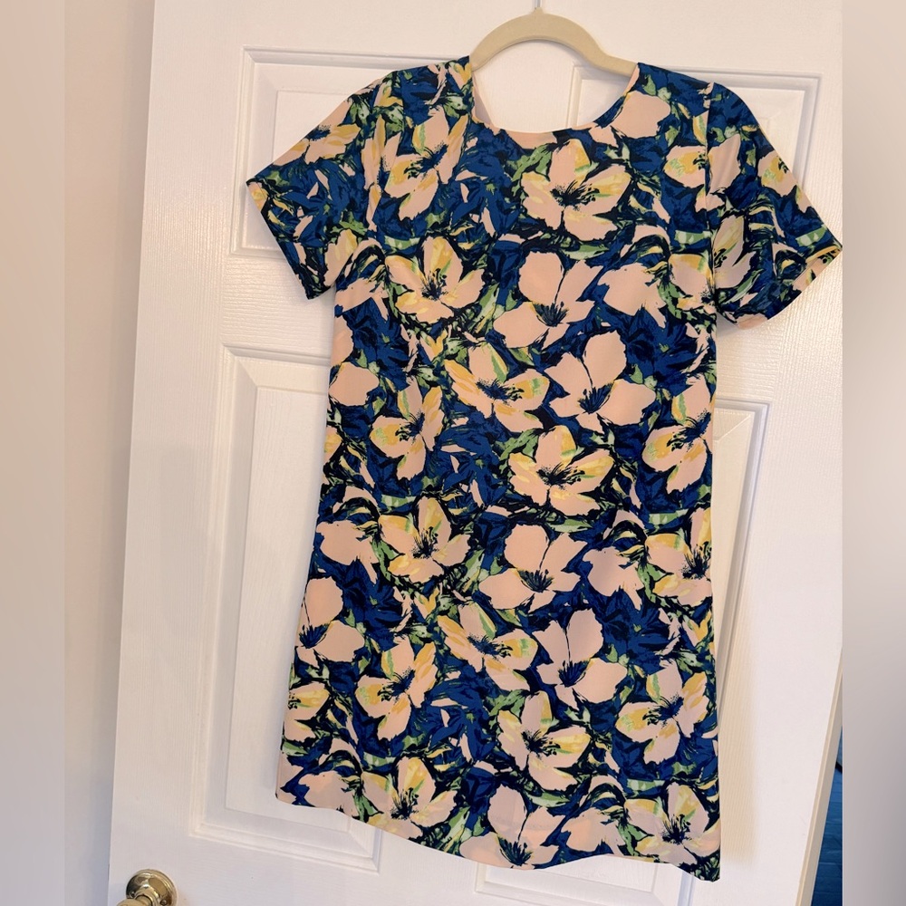J Crew Floral Print Dress
